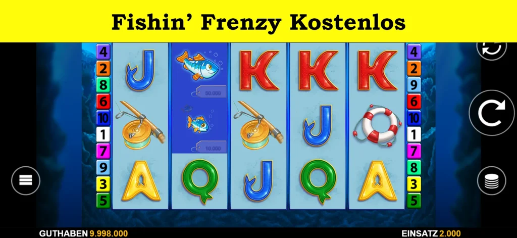 fishin' frenzy kostenlos