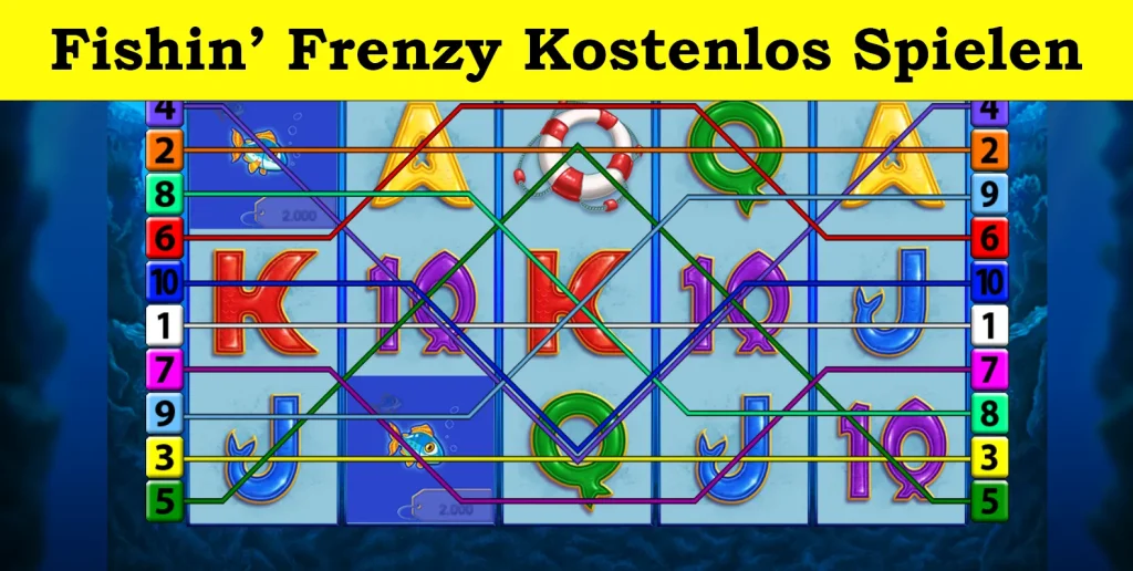 fishin' frenzy kostenlos spielen