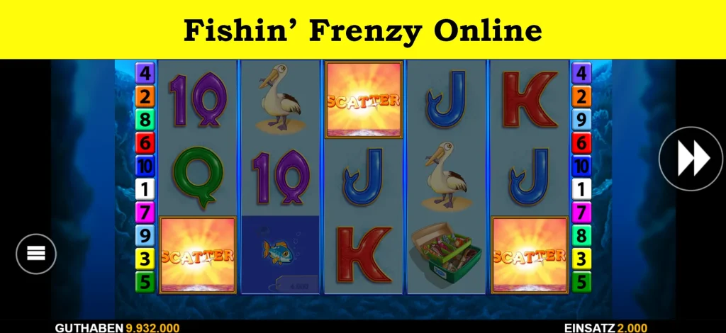 fishin' frenzy online