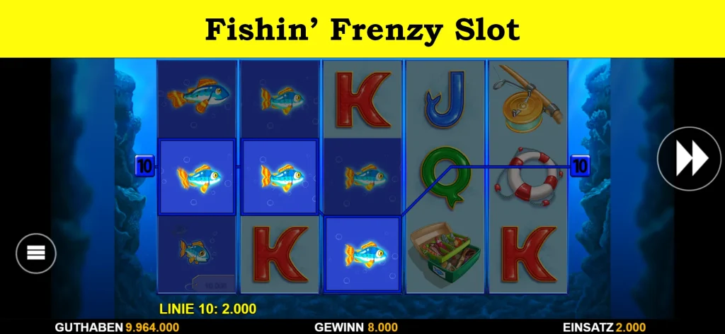 fishin' frenzy slot